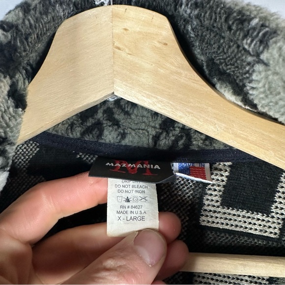 Vintage Cat Sherpa fleece jacket - Picture 6 of 6